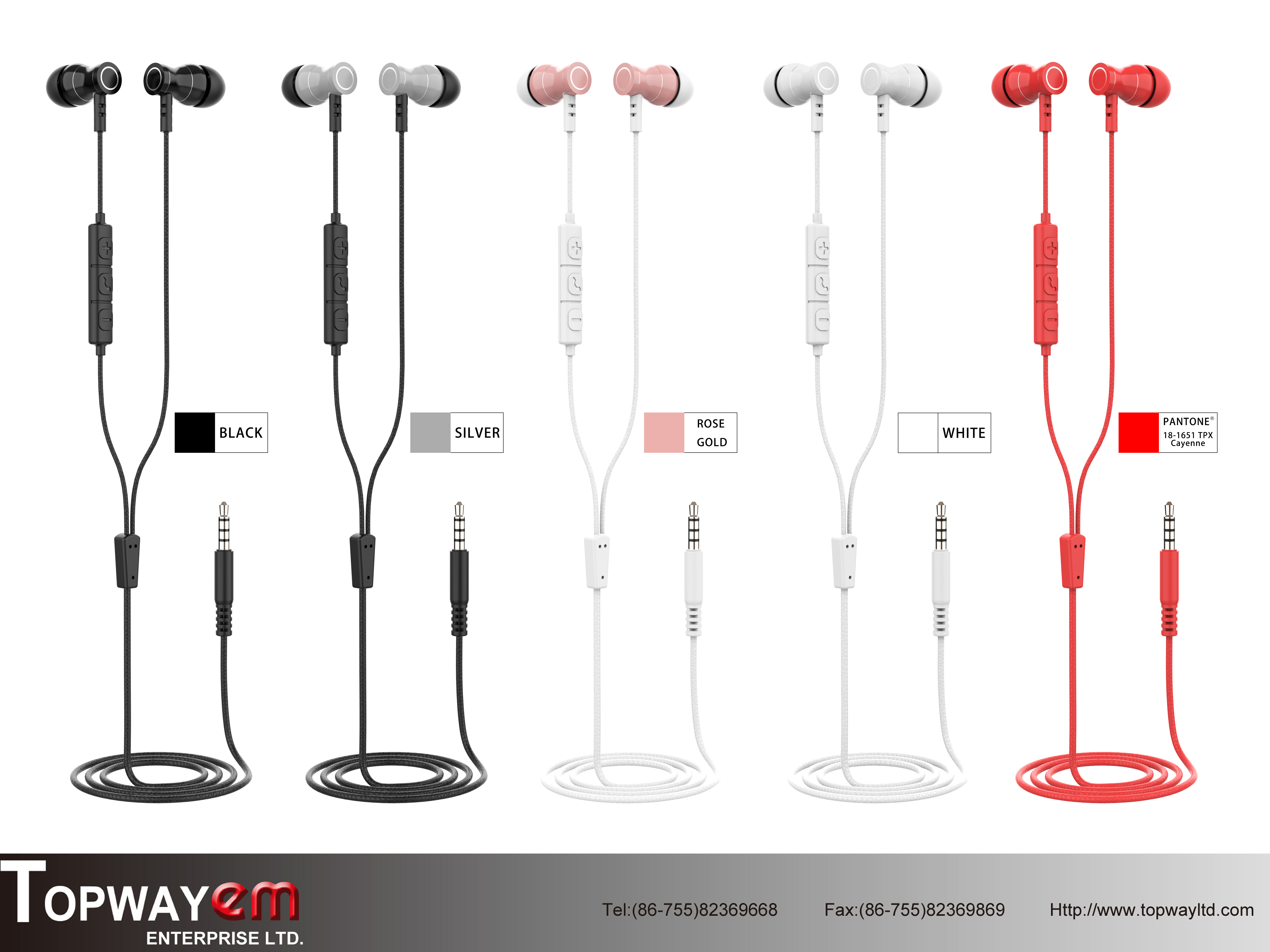 (image for) سماعة أذن سلكية Topway 19E03 Wired in-Ear Earphone